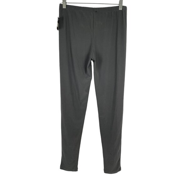 Clara Sun Woo Leggings Pants Gray Solid Polyester Blend NWT Women's Small Flawed - Picture 4 of 10